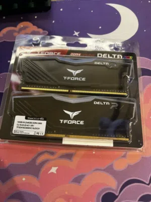 TEAMGROUP T‐Force Delta RGB 16GB (2×8) DDR4 3600MHzرامات