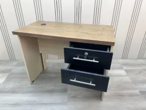 مكتب 100*50 تفصيل خشب ميلامين MDF درجين معلقات اجود انواع الخشب تحريف ماكينه حرف PVC بسعر المصنع