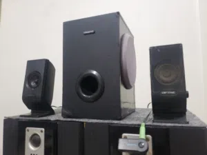 صب كريتف للبيع Creative Subwoofer موديل A300 صوت عالي بييز قوي جدآ
