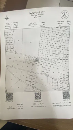 3 قطع اراضي للبيع في ناعور - بلعاس