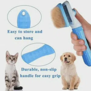 cat and dog hair brush