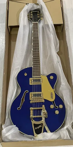Gretsch G5655TG Electromatic Center Block Jr Azure Metallic w/ Bigsby (2018) + Original Box