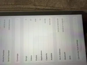 Apple iPad 9 64 GB in Amman