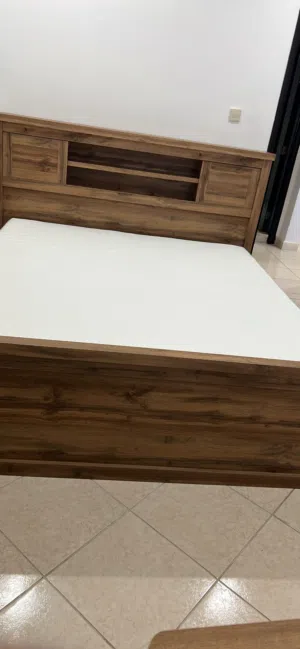 IKEA King bed and Dresser