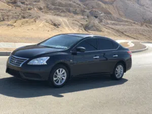 نيسان سنترا موديل 2015 SL اللون اسود Nissan Sentra Model 2015 SL Color White
