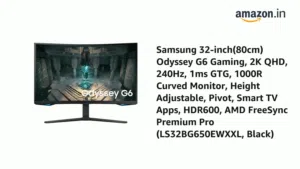 Samsung G6 240hz 32 inch curved