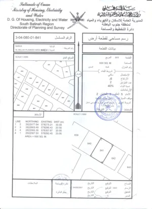ارض سكني للبيع