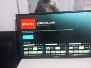 شاشه نيو الجي حجم 32 نت شاغله نضيفه للبيع سعر البيع 65 الف