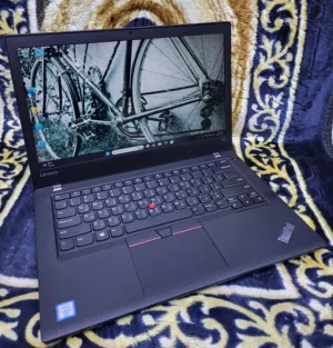 Lenovo Thinkpad T470 i5-6th 2.40Ghz speed 8gb ddr4 Ram 256gb ssd Fhd display type C port Backlight