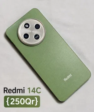 Urgent Sell Redmi 14C {16/256Gb}  {Price 250}_{Contact - } Super Fresh Only Very Thin Green