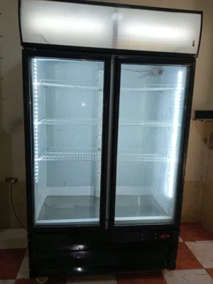 ثلاجة عرض 2 باب جامبو بحالة الزيرو