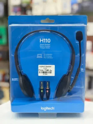 Brand New Logitech H110 Headset in Oman  Noise Cancelling  1 Year Warranty