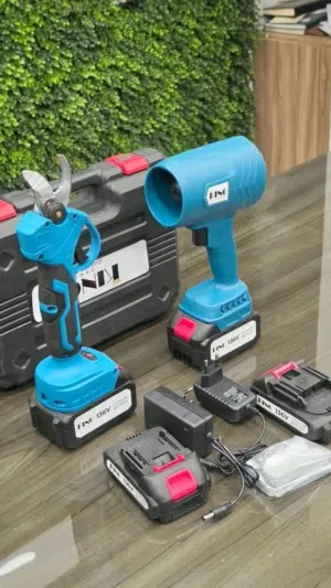 طقم عدة منفاخ الهواء + مقص القنابة الأصلي