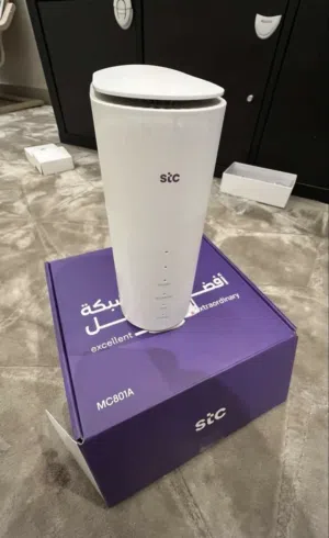 STC 5G - ZAIN 5G راوتر مودم منزلي الأجهزة بكامل ملحقاتها الأصلية
