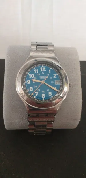 ساعة رجالى ماركة Swatch سواتش سويسرى اصلى بها عداد لليوم