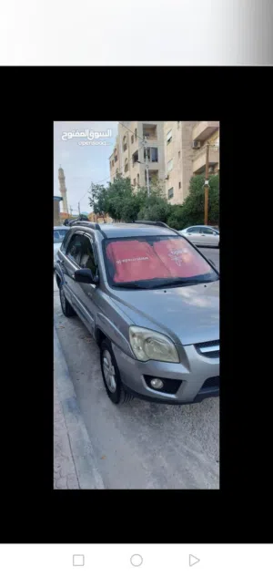 جيب كيا سبورتاج 2009اتوماتيك فحص كامل لون فيراني اقتصادي مالك ثاني من الشركة مرخص سنه بسعر مغري
