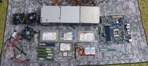 قطع كمبيوتر PC متنوعة وممتازة للبيع (مذربورد، رامات، هاردات، باورات، معالجات)