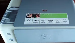 طابعة hp ملونة اسكنر ألة تصوير