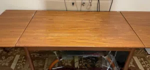 wooden dining table & extendable table