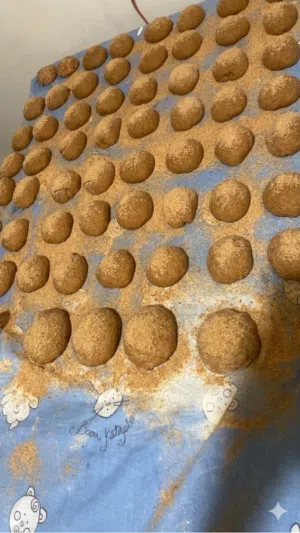 خبز القمح البلدي الحبه الكامله