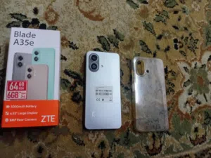 هاتف  ZTE    rom64gb  ram:6 ;4+2gb  camera:8mp  battery:5000mAh