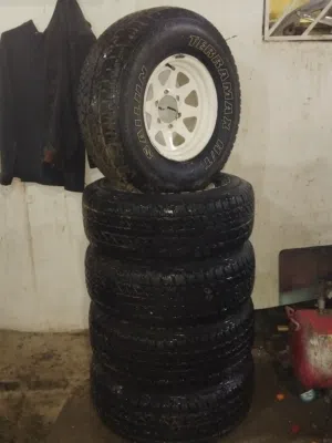 5 Tyre -- Nisan Patrol Jeep. [Affordable Price] Riyadh Nasim