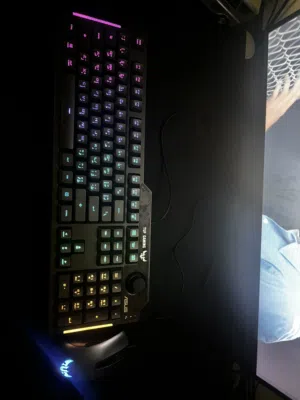 طقم كيبورد وماوس ASUS TUF Gaming RGB للبيع  ASUS TUF Gaming RGB Keyboard & Mouse Combo for Sale