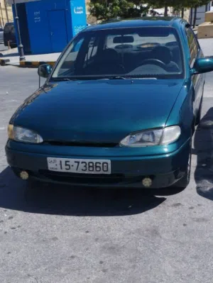 هيونداي أكسنت 1996 للبيع ، لون أخضر غامق مميز ، ترخيص وفحص جاهزين ، ماتور 1300cc اقتصادي ،(اتوماتيك)