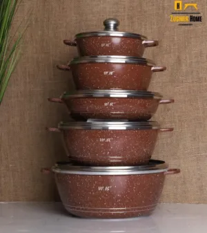 طناجر جرانيت تقيل بسعر العرض طقم كامل