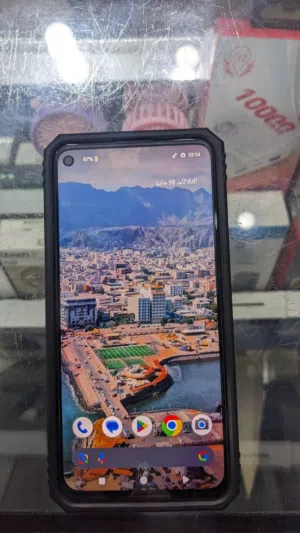 جوجل بكسل 4a 5G فايف جي  لبيع #نوعيه ممتازه يشغل اي شريحه موبايل او سبافون ذاكره 128  التصوير روعه