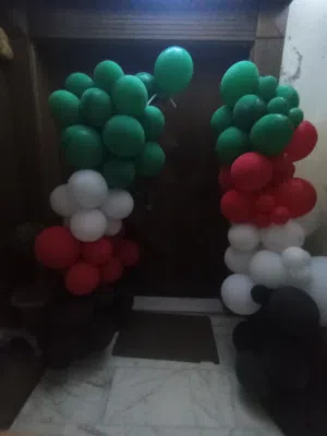 بلالين عيد الاستقلال فقط ب 10دينار