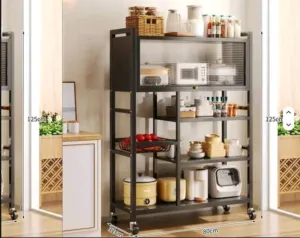 منظم لأجهزة المطبخ والخضروات