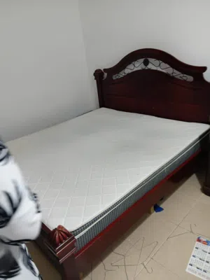 king size bed and mattress