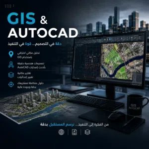 رسام أوتوكاد و GIS مخططات إنارة واعتمادات وزارة