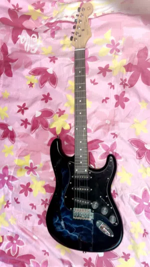 Electric guitar used