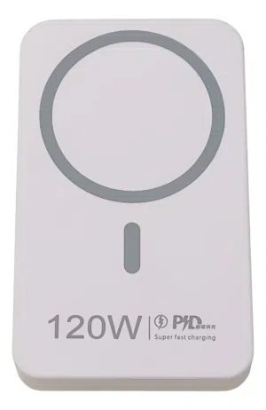 Wireless power bank 120w Fast Charging with wire 30000mAh