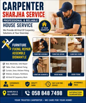 carpenter service sharjha
