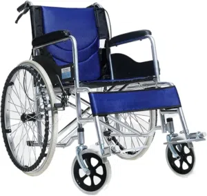 كرسي متحرك "المنيوم خفيف الوزن " وقابل للطي