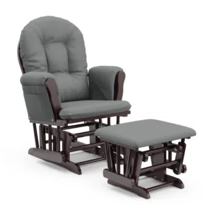 كرسي هزاز خشب متحرك قطعتين أوروبي