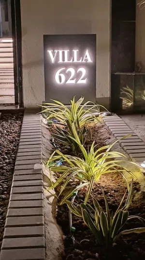 Beautiful Acrylic & Glass House Number Plates & Latters