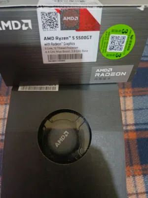 مع باكو وفان بالضمان بيع amd R5 5500GT