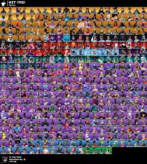 حساب فورت نايت اسطوري للبيع بيعه مستعجله حرقق