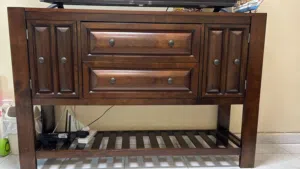 بوفيه (طاولة كونسول) خشب طبيعي