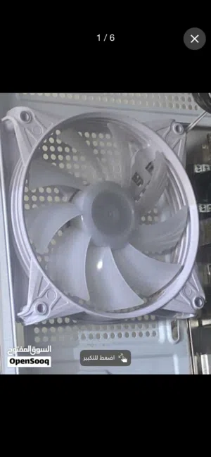 مراوح تبريد كيس rgb عدد 4