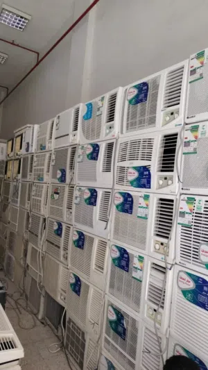 مكيفات شباك مستعمله للبيع مع الضمان واستبدال الخربان والقديمه موجود 24 و 18 والماركات موجود
