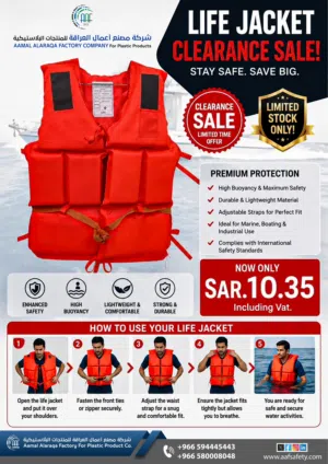 Safety Jacket سترة سلامة عالية الجودة