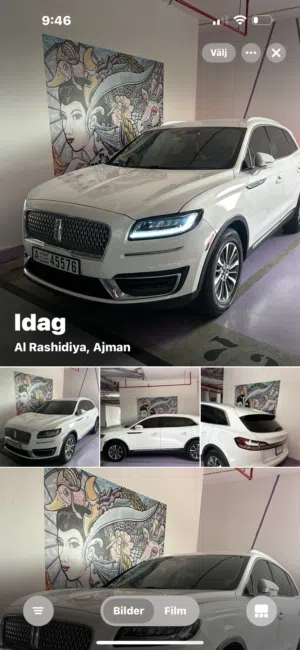 Car rental Lincoln Nautilus