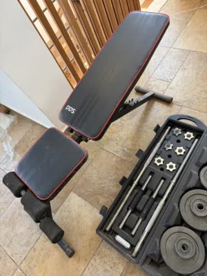 Weights and bench