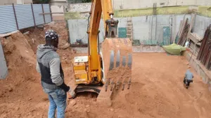 حفر خطوط صرف صحي هدم مباني حفر بدروم حفر سواند نقل مخلفات بناء مع توفير مواد بناء