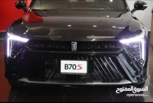 سيارة بستيون B70S 2023 هاتشباك لون أسود مع مواصفات صينية، مرخصة، أوتوماتيك